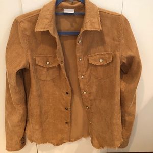 Caramel corduroy jacket